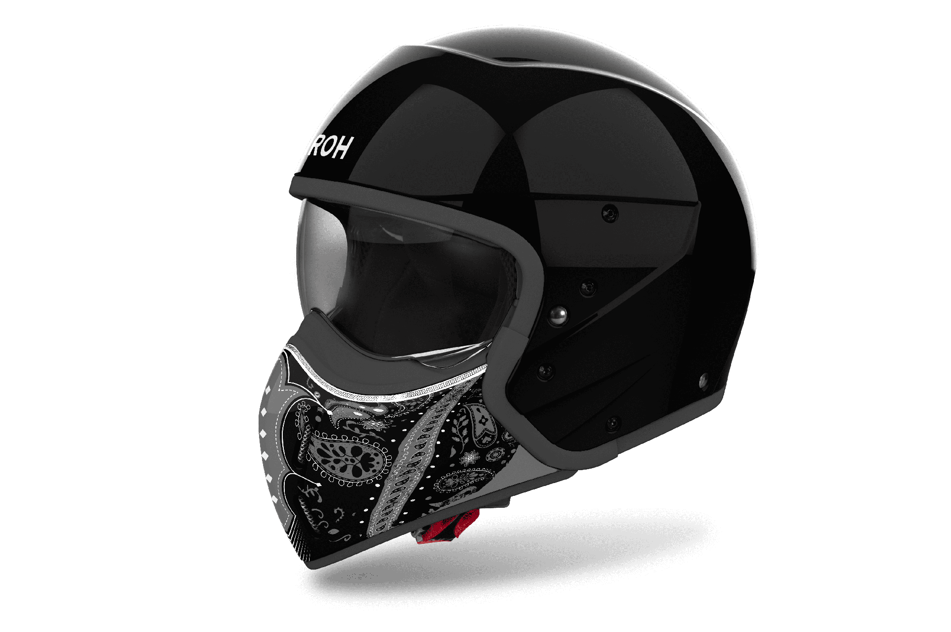Helmet J110 Paesly Black Gloss